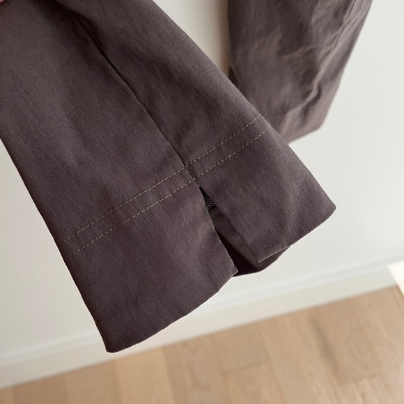 ROBELL Taupe Stretch Pull On Trousers Model Marie Travel Office Smart Casual - Picture 3 of 16